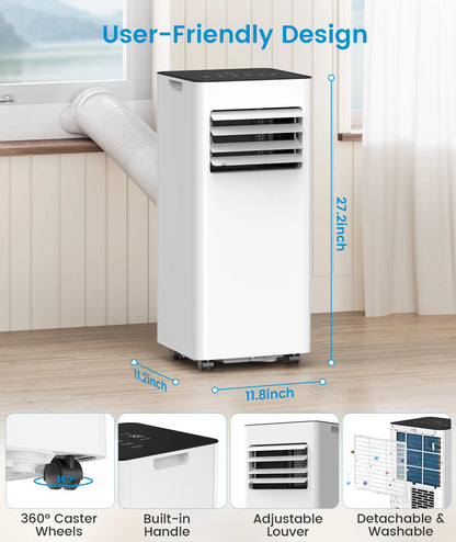 Airedual Pro Portable Air Conditioner | 7000 BTU True Compressor