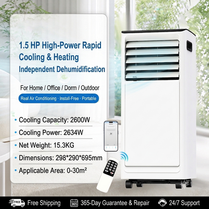 Airedual Pro Portable Air Conditioner | 7000 BTU True Compressor
